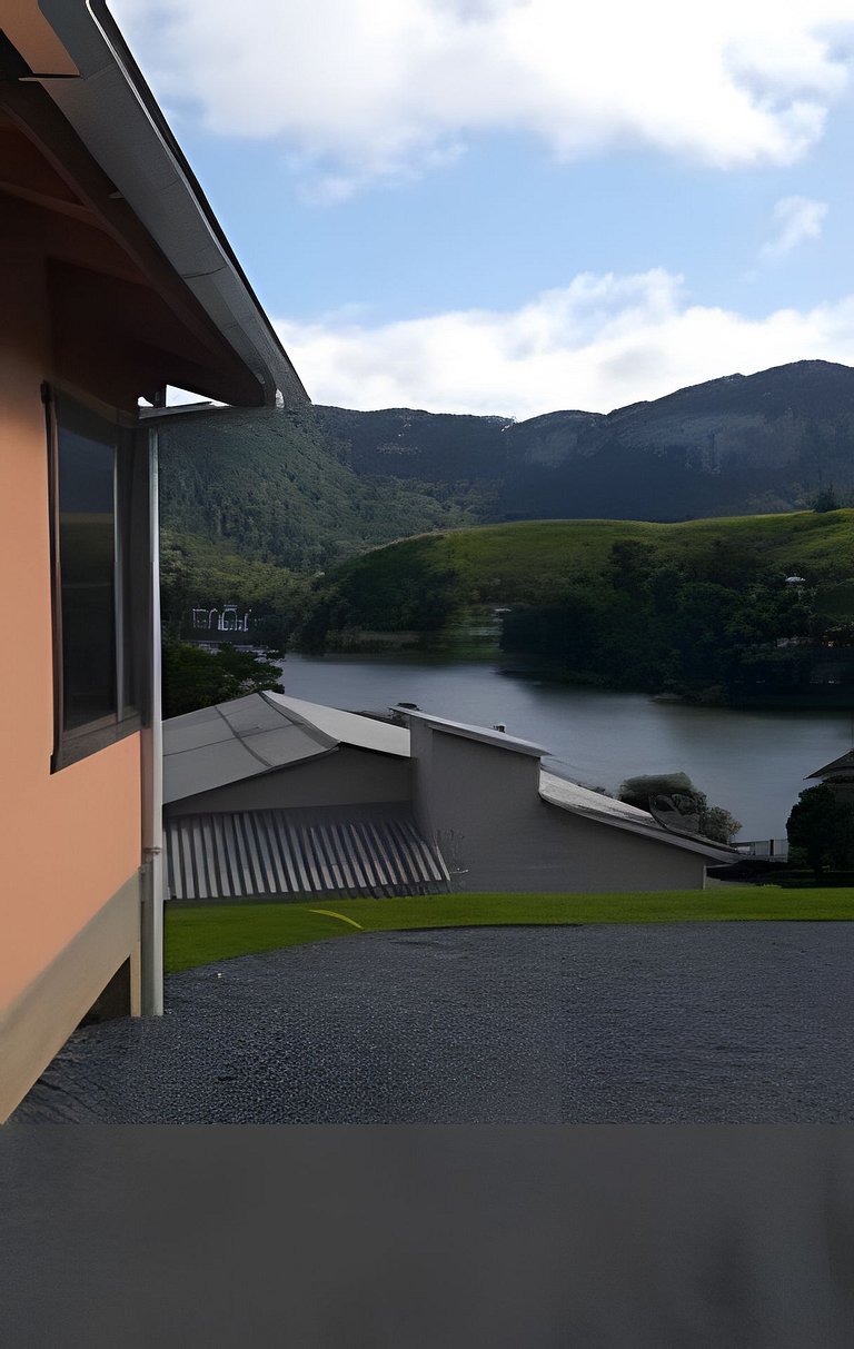 Chalé Una | Para casais | Hidro com vista barragem
